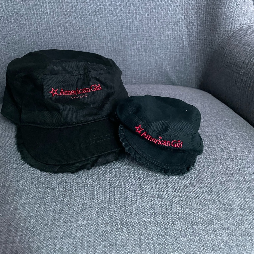American Girl, Girl and doll matching caps